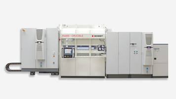 New BOBST K4000 CRUCIBLE Metallizer is Equipped with a 6-Drive System