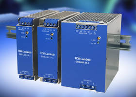 Latest DRB AC-DC DIN Power Supplies Feature an isolated DC OK Opto-Coupled Signal