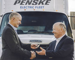 Daimler Trucks North America Delivers Its First Battery-Electric Commercial Truck To Penske Truck Leasing