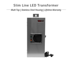 AMP Launches Slim Line LED Transformers That are Coupled with Clamp-Connect Style Power Taps