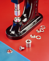 New Stimpson 405 Die Adaptor Conversion Kit Accepts Dies for Applying 10 Solid Brass Grommet Sizes