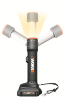WORX's New 20V Multi-Function LED and 20V MAX Lithium LED Worksite Lights Generate 20 Percent Less Heat