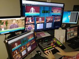 GovTV Anchors Remote Turnkey Video Production for City of Lancaster with Broadcast Pix BPswitch Integrated Production Switcher
