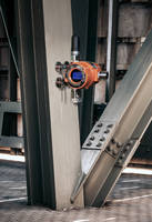 Vanguard WirelessHART Gas Detector Version 1.2 Now Features Magnetic Option for Installation on I-Beams Without Drilling