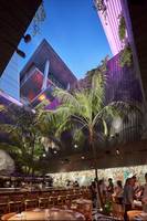 Trendy London Restaurant Debuts in Miami Beach Featuring Elegant En-Fold® Stadium-grade Retractable Awning System