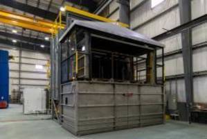 Wisconsin Oven Ships Horizontal Solution Treat System with Chiller System to Aerospace Industry