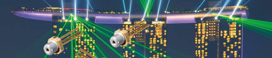 Latest InGaN Green Laser Diodes Can be Operated in Temperatures Up to 85 Degree Celsius