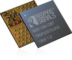 New RS9116N-DBT Chipset Housed in Small 8.8 x 8 mm BGA Package