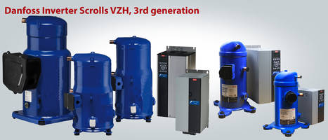 Danfoss Releases VZH Variable-Speed Scroll Compressors with Manageable Acoustic Level