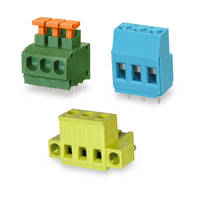 New Terminal Block Connectors Features up to 24 Pole Counts