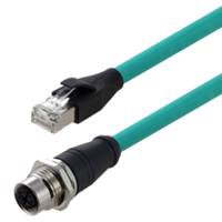 New TRG611-T6T-series Built with High-flex, Outdoor, CMX-rated, Double-shielded and FR-TPE Cable