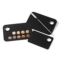 New Matte Black Mixing Palette Available in Mini and Large Sizes