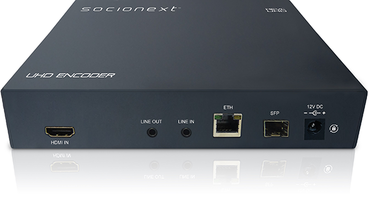 New X500E Encoder Unit from Socionext is Ideal for Broadcast Level Video Quality