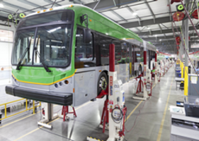 Electric Vehicle Leader BYD Taps Stertil-Koni Vehicle Lifts for Bus Manufacturing Plant in Lancaster, CA