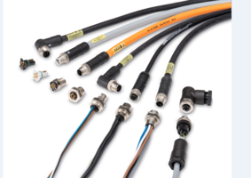 New M12 Power Cables and Connectors Designed for Common 16-mm Panel Knockout