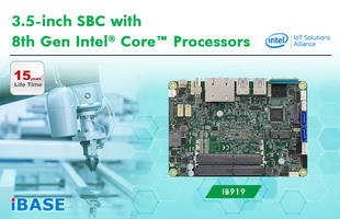 New IB919 Feature Onboard 8th Gen Intel Core i7/i5/i3 / Celeron Processor