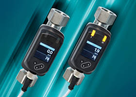 New VFS Series Vortex Flow Sensors Available with 1/2  or 3/4  NPT Process Connections