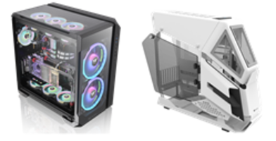 New View 51 and AH T600 PC Cases Available in Black or White Versions