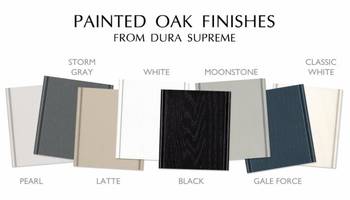 Painted Oak Cabinet Finishes Are A New Addition To Dura Supreme