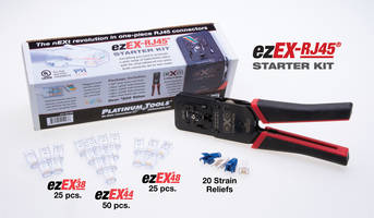 New ezEX RJ45 Starter Kit is Ideal for PoE Applications