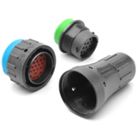 New AHDP Circular Plastic Connectors with Lightweight Thermoplastic Housing