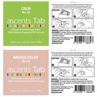 New Ascents Clinical Aromatherapy Patches Prevent Potential Contamination with Viruses or Bacteria