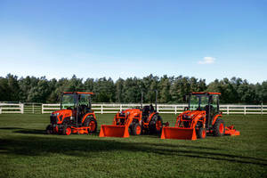 New LX Series Tractors Come with Open Station and Cab Model Options