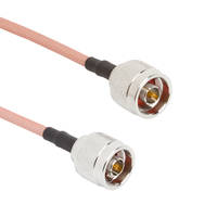 New RF Cable Assemblies Feature N-Type Straight Plugs