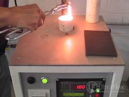 Induction Melting of Platinum at Over 3200