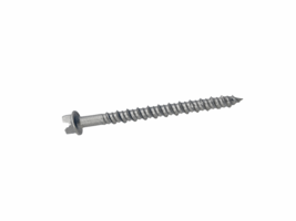 New Hex Head Concrete Screws Come with Flat Phillips Head