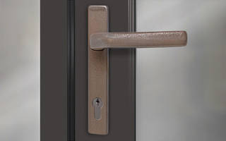 New Anti-microbial Copper Handles for Opening Glass Wall Systems