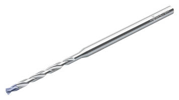 New DB133 Solid Carbide Micro Drill Features Superior Thru Coolant Capability
