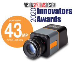 Radiant Vision Systems Honored by Vision Systems Design 2020 Innovators Awards Program