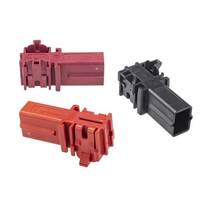 New One-position 90-degree Unsealed Connectors Made of Flame-retardant Material