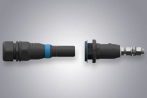 New Single Power Connectors Feature Touch Proof IP2X