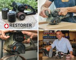 New Power Tools Capable of Rust Removal, Polishing, Burnishing and Sanding Wood