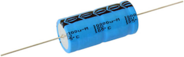 Latest Electrolytic Capacitors from Vishay Come in Cylindrical Aluminum Case