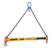 New Telescopic Spreader Beam Comes Standard with a Pair of Heavy-duty Swivel Hooks