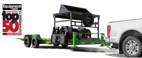 Felling's FT-16 IT-I Drop Deck Industrial Tilt Equipment Trailer Named to Equipment Today's 2020 Contractor's Top 50 New Products