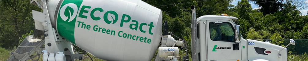 New ECOPact Green Concrete Offers Low-Carbon Levels