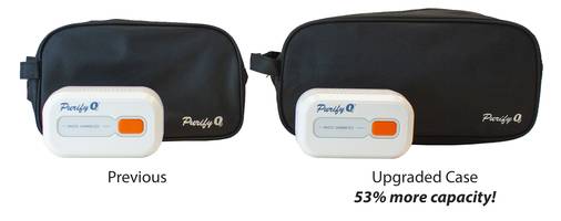 Latest Purify O3 CPAP Sanitizer Comes with Larger Travel Case