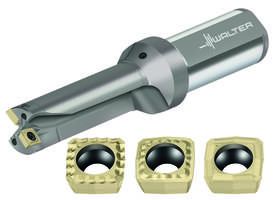 New Indexable Insert Drill with Measuring Collar
