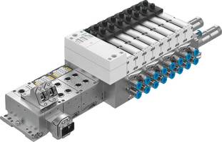 New VTSA-F-CB Valve Manifold Offers Serial Communication