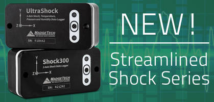 New Shock Data Loggers are Compatible with MadgeTech 4 Software