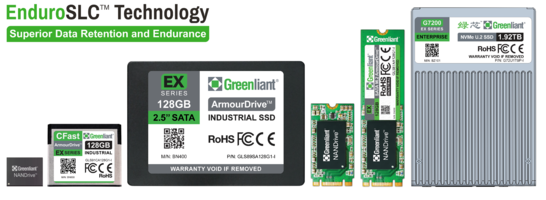 Greenliant Ultra High Endurance SSD Design Wins Enable High Reliability Systems