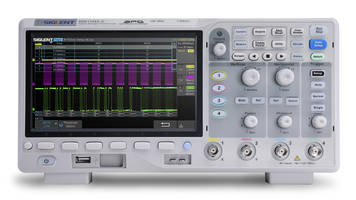 New 4-channel 100 MHz Oscilloscope with Large 7 in. TFT-LCD Display