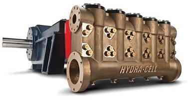 New Hydra-Cell Q330 Series Pumps Process Abrasive Particulates up to 800 microns
