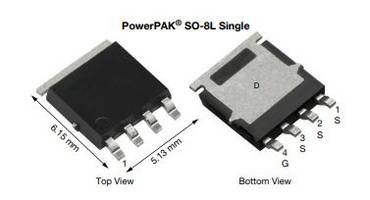 New P-Channel -100 V MOSFET Available in 5 by 6 mm PowerPAK SO-8L Package