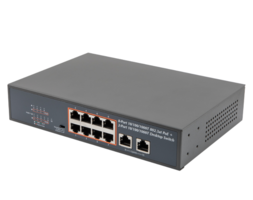 New Ethernet Switch with Four PoE+ and Standard Ports