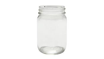 New 14 oz Glass Canning Jar with 70-450 CT Finish